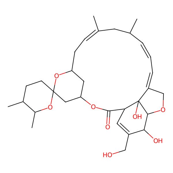 2D Structure of Milbemycin alpha26