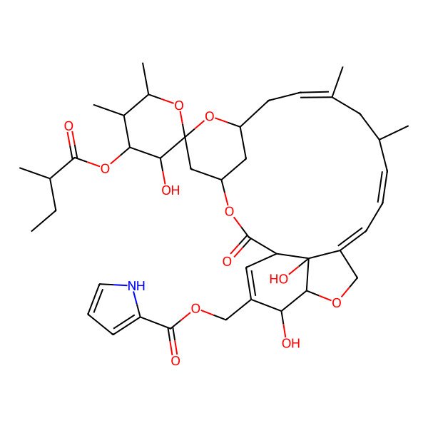 2D Structure of Milbemycin alpha28