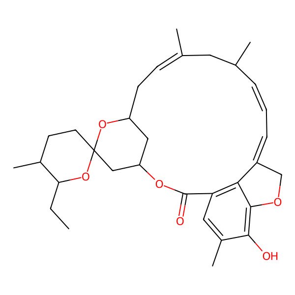 2D Structure of Milbemycin alpha31