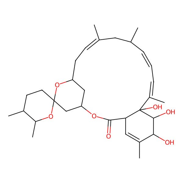 2D Structure of Milbemycin Beta11