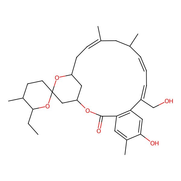 2D Structure of Milbemycin beta14