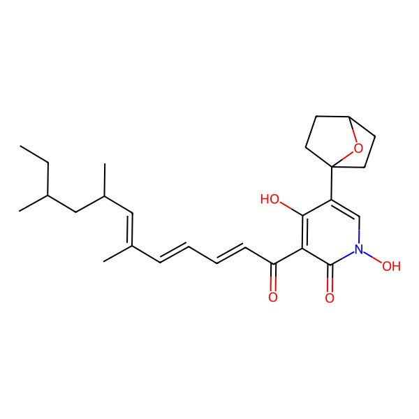 2D Structure of Militarinone F