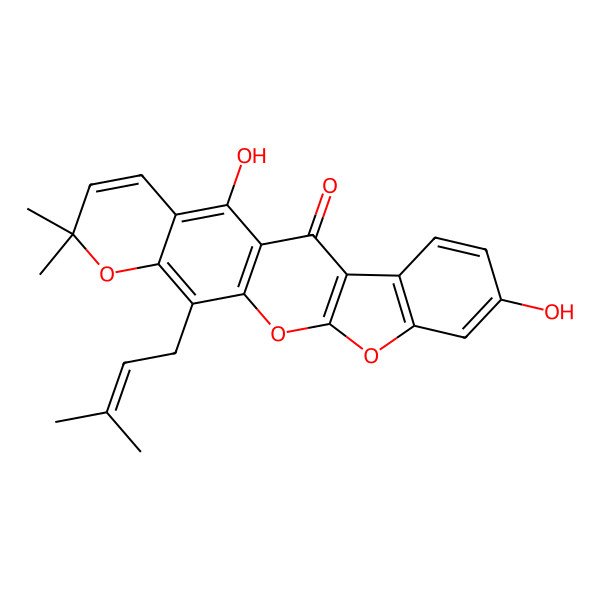 2D Structure of Millettin