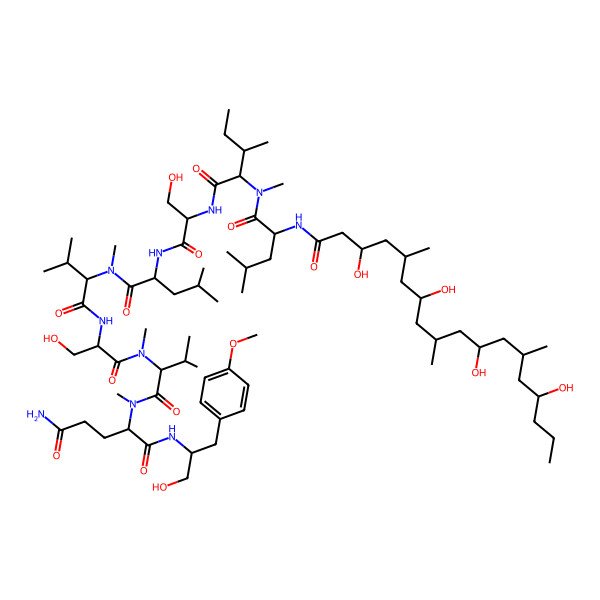 2D Structure of Minnamide A