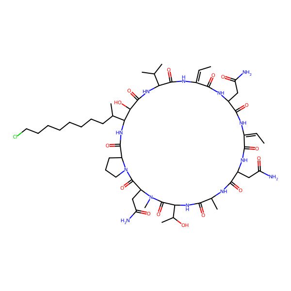 2D Structure of Minutissamide B