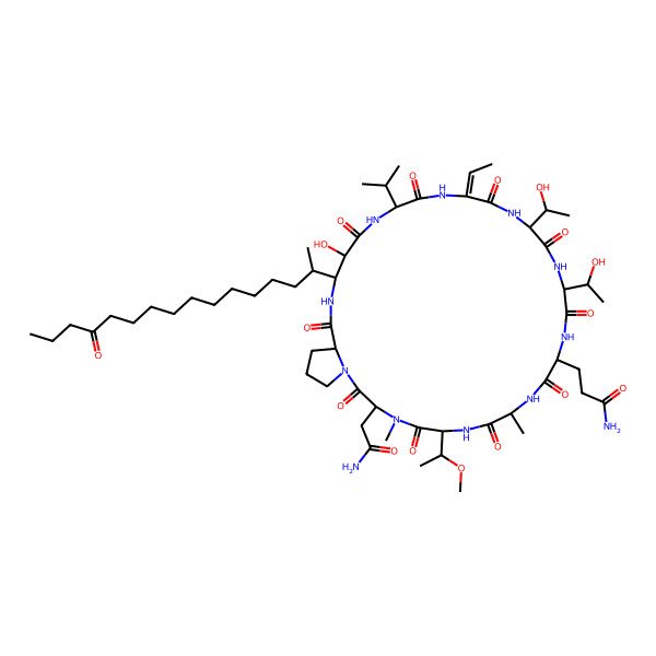 2D Structure of Minutissamide E