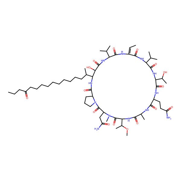 2D Structure of Minutissamide H