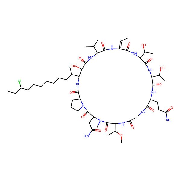 2D Structure of Minutissamide J