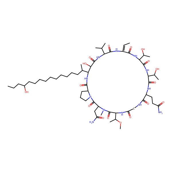 2D Structure of Minutissamide K
