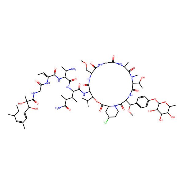 2D Structure of Mirabamide E