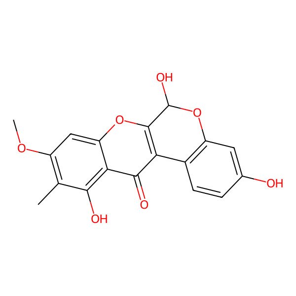 2D Structure of Mirabijalone D