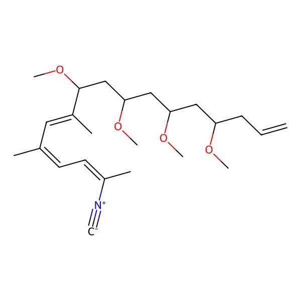 2D Structure of Mirabilene D isonitrile
