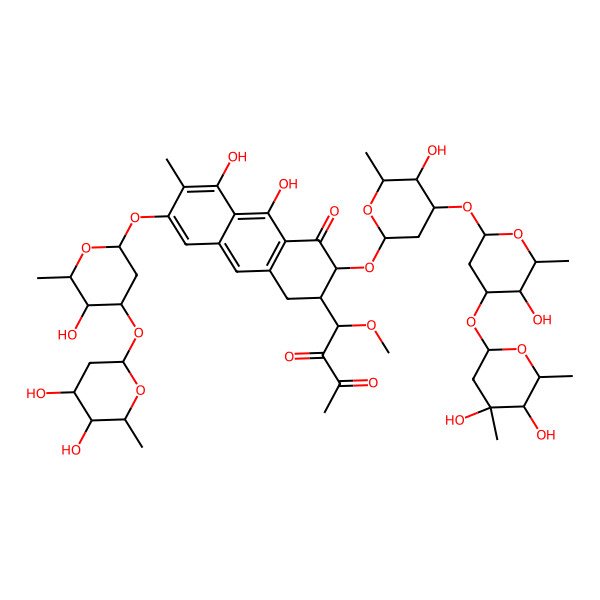 2D Structure of mithramycin SDK