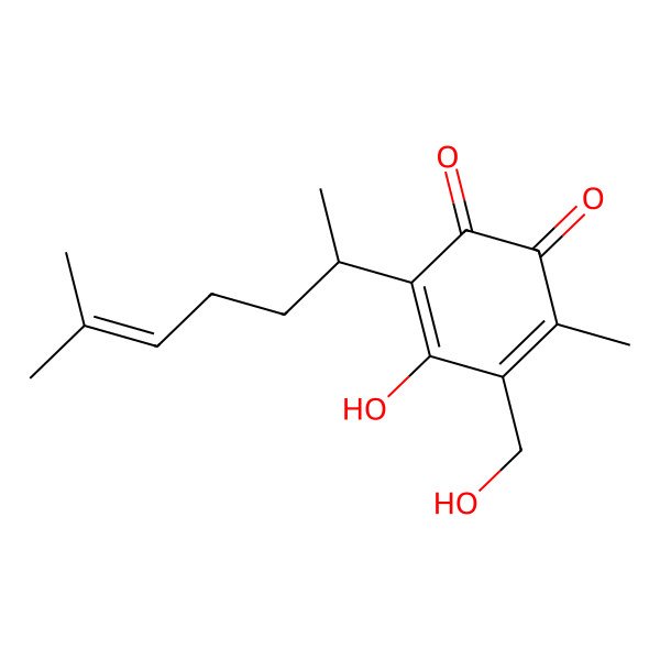2D Structure of Mochiquinone