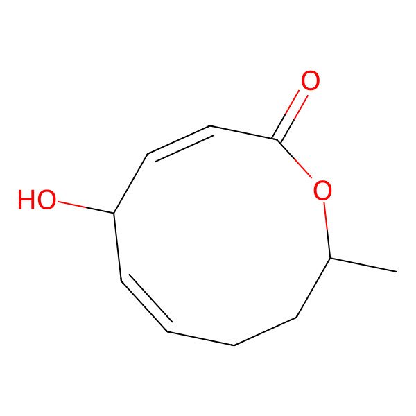 2D Structure of Modiolide B