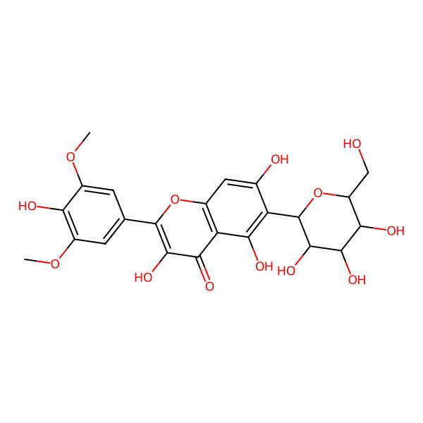 2D Structure of Moghanin A 2D Structure of Moghanin A