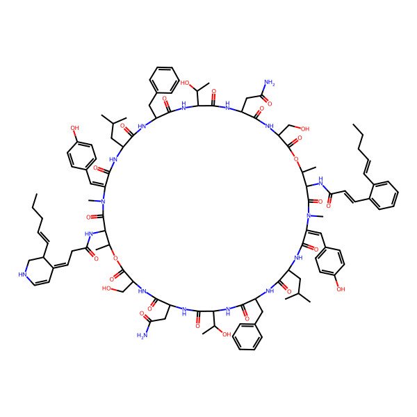 2D Structure of Mohangamide A