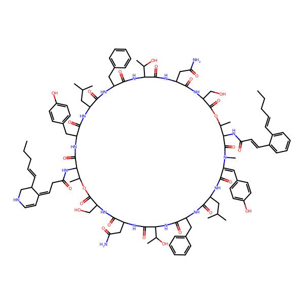 2D Structure of Mohangamide B