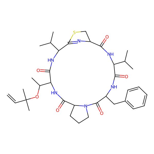2D Structure of Mollamide B