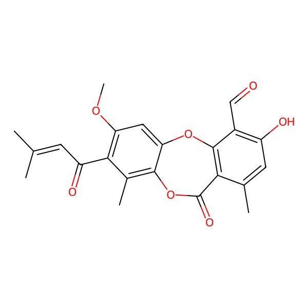 2D Structure of mollicellin L