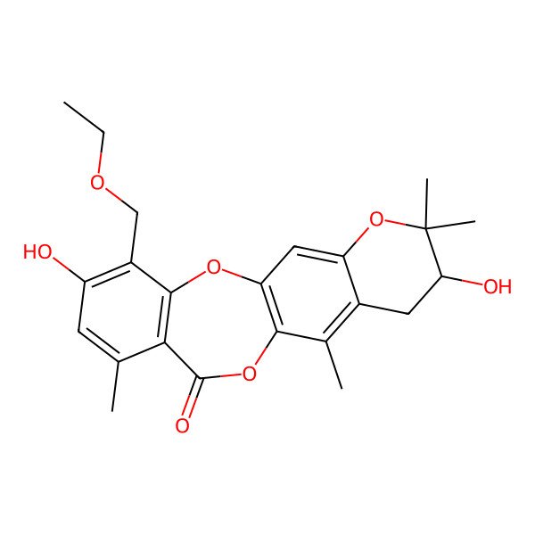 2D Structure of Mollicellin Q