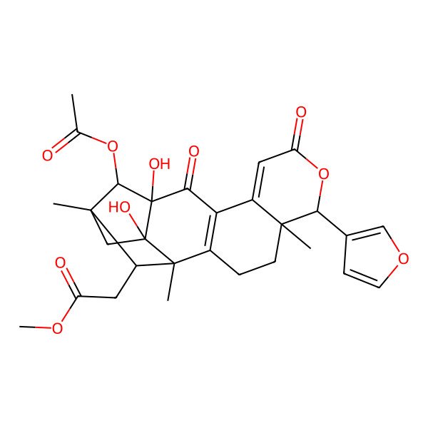 2D Structure of moluccensin H 2D Structure of moluccensin H
