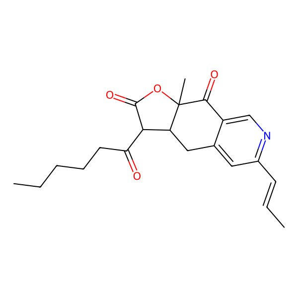 2D Structure of Monascopyridine A