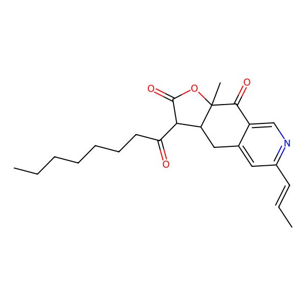 2D Structure of Monascopyridine B