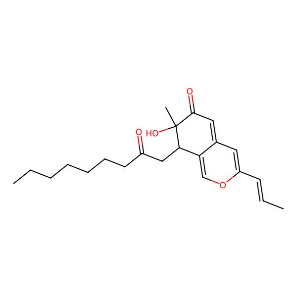 2D Structure of Monascusazaphilone B