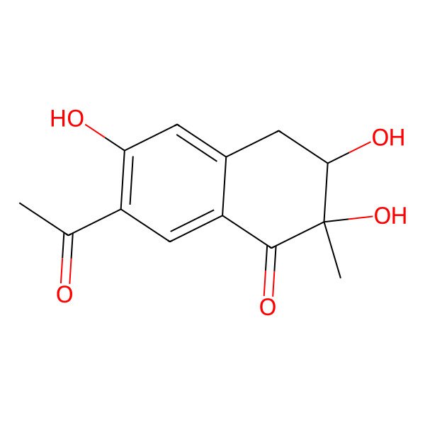2D Structure of Monaspurpurone