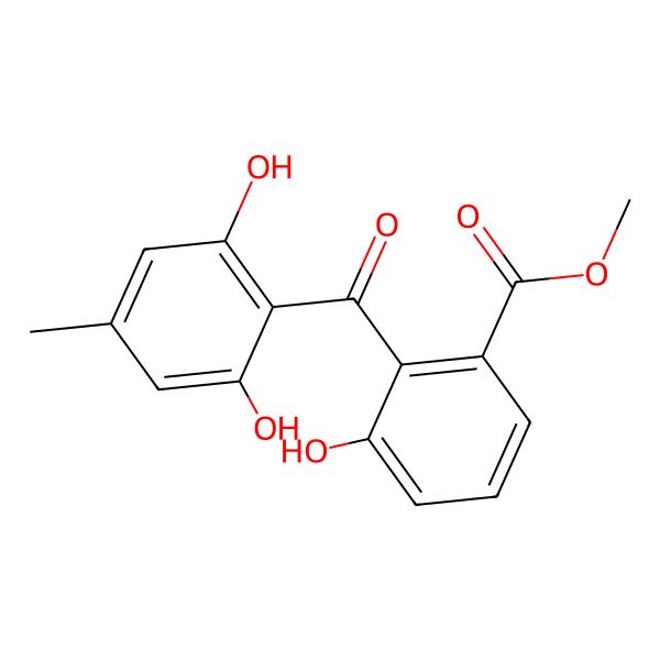 2D Structure of Moniliphenone