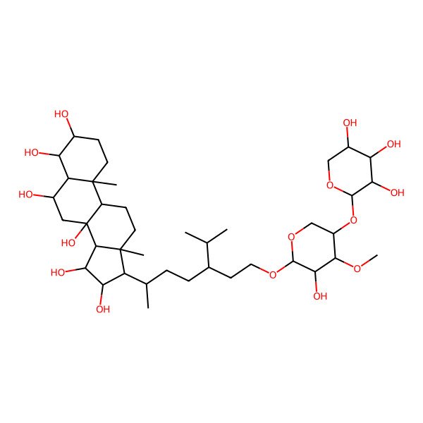 2D Structure of Moniloside E