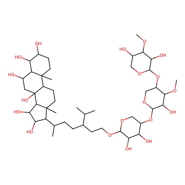 2D Structure of Moniloside G