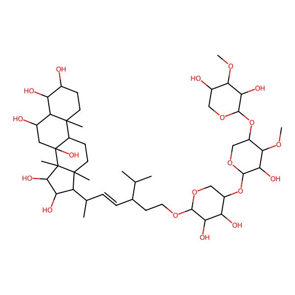 2D Structure of Moniloside H