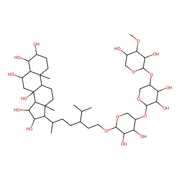 2D Structure of Moniloside I