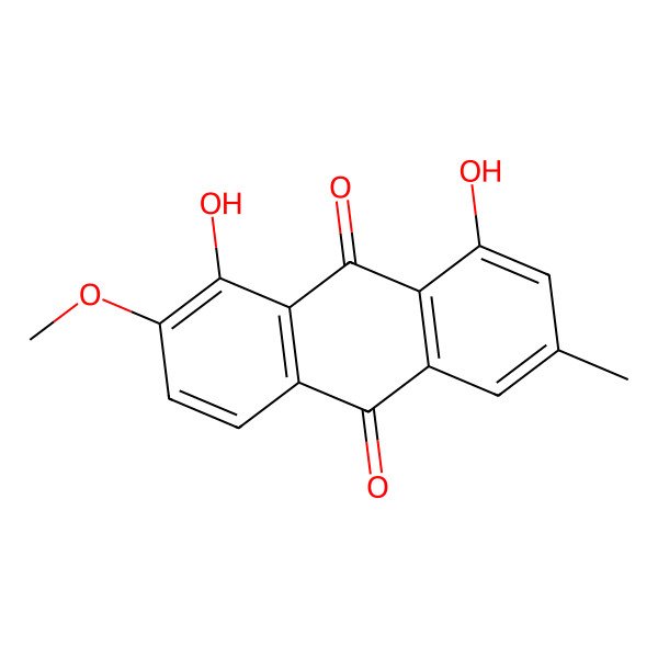 2D Structure of Monodictyquinone A