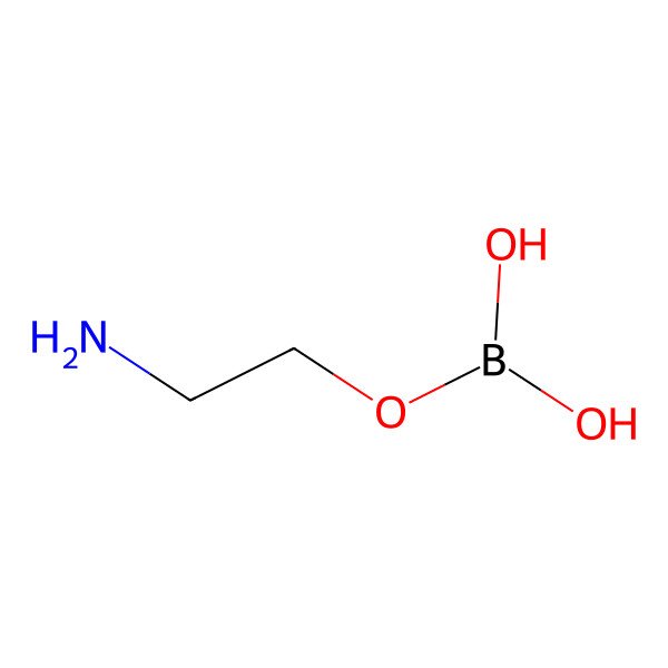 2D Structure of Monoethanolamine borate