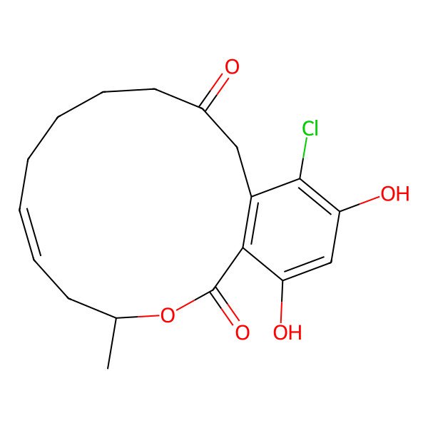 2D Structure of Monorden E