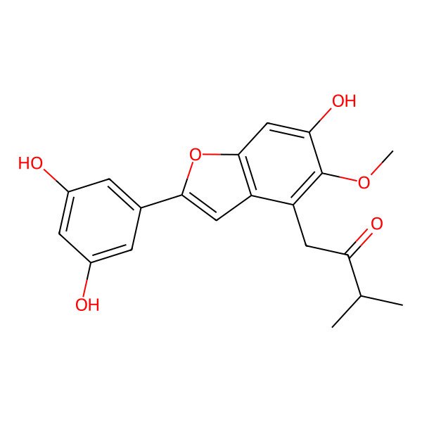 2D Structure of Moracin Q
