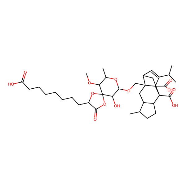 2D Structure of Moriniafungin F