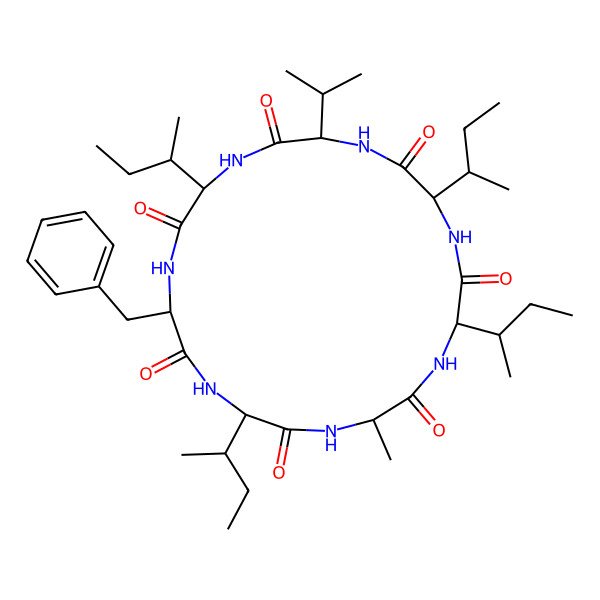 2D Structure of Mortiamide C