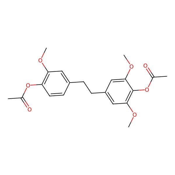 2D Structure of Moscatilin diacetate 2D Structure of Moscatilin diacetate
