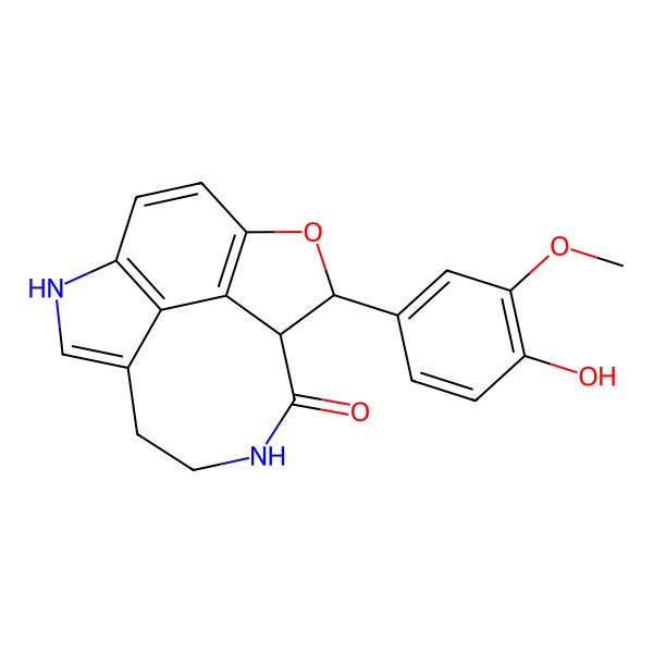 2D Structure of Moschamindole