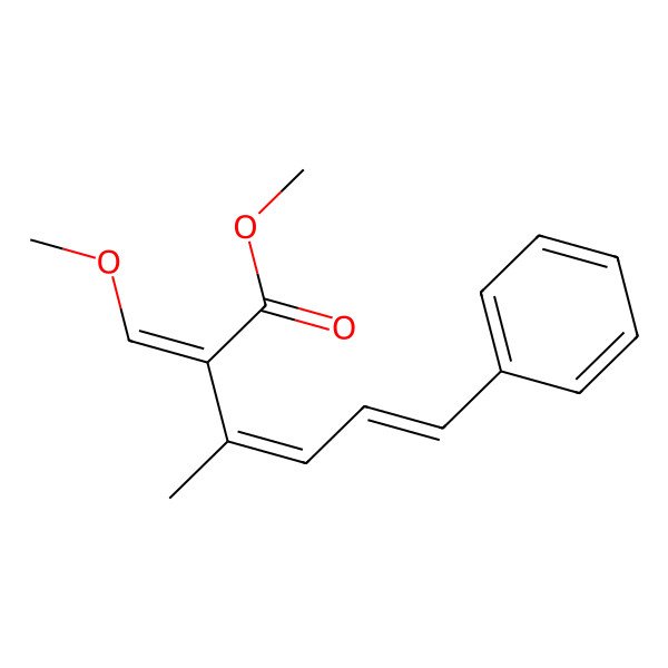 2D Structure of Strobilurin A