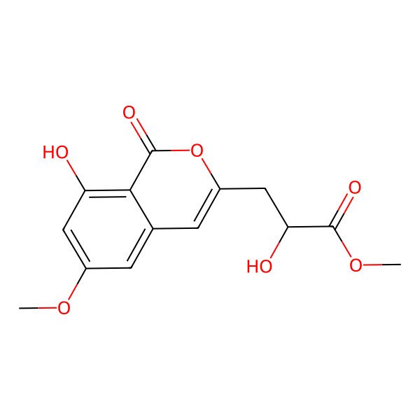 2D Structure of Mucorisocoumarin C