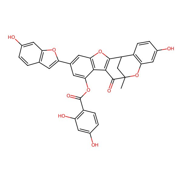 2D Structure of Mulberrofuran M