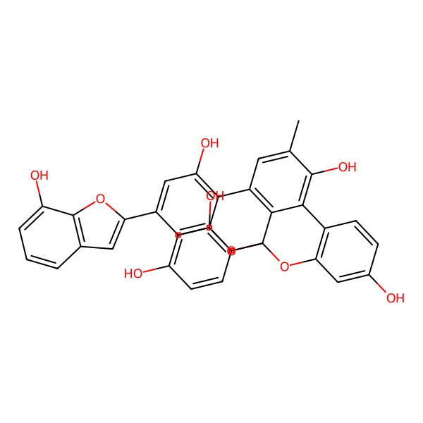 2D Structure of Mulberrofuran P