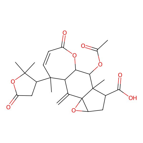 2D Structure of Munronin F