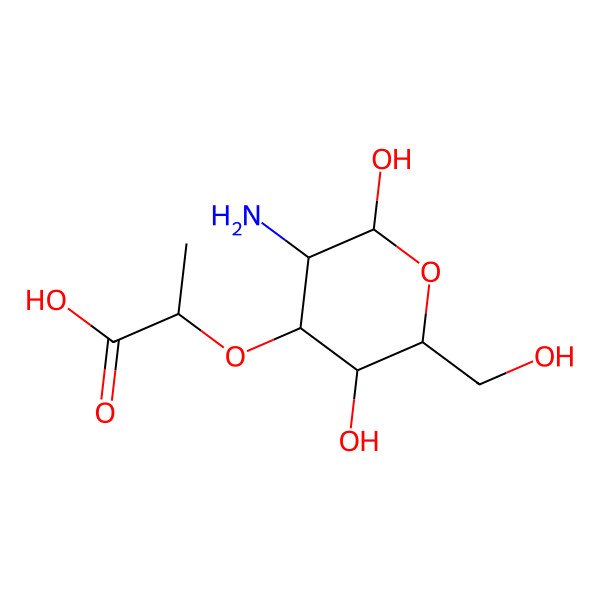 2D Structure of Muramic acid