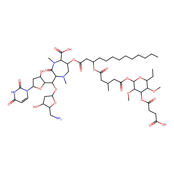 2D Structure of Muraminomicin B